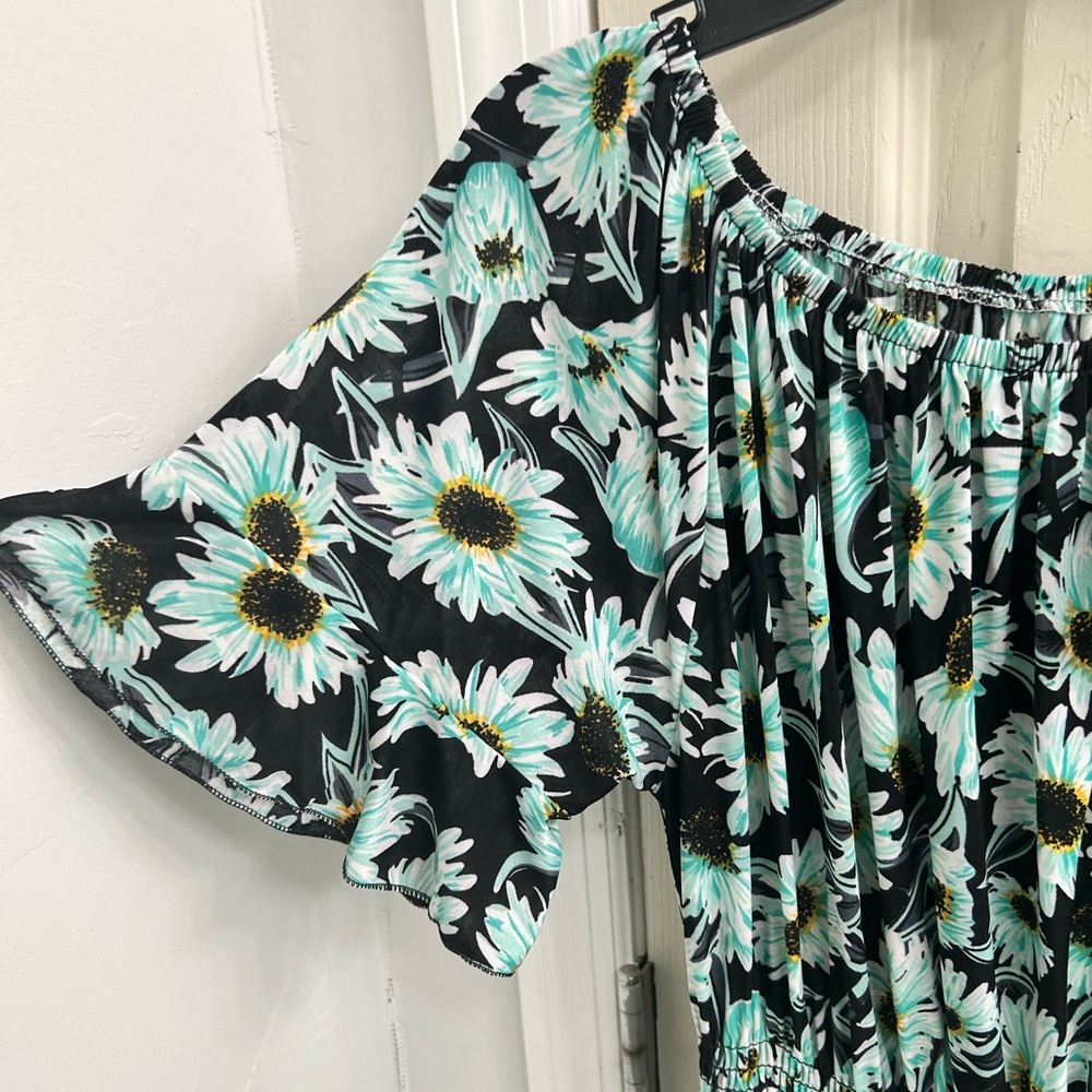 Sunflower spring or summer long dress size M/L new with tag